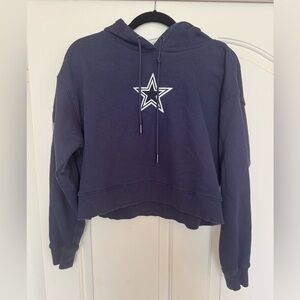 Dallas Cowboys Cropped Hoodie